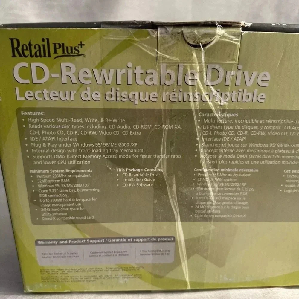 Cd Rewritable Drive Retail Plus - Picture 2 of 4